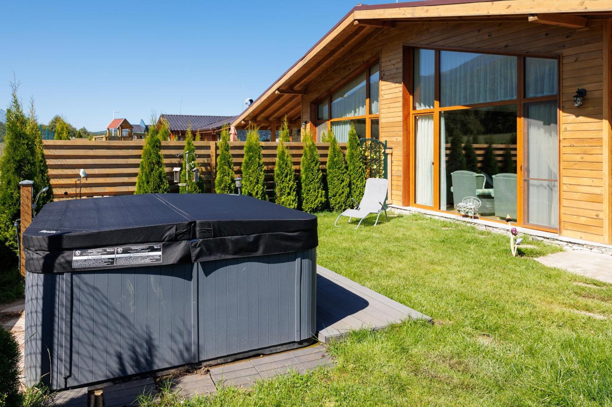 Mountain Villa Aleksia- With Jacuzzi ราซล็อก ภายนอก รูปภาพ